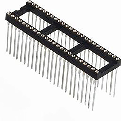 2.54mmMachined Female IC socket  Rectangular Pin H-3.0